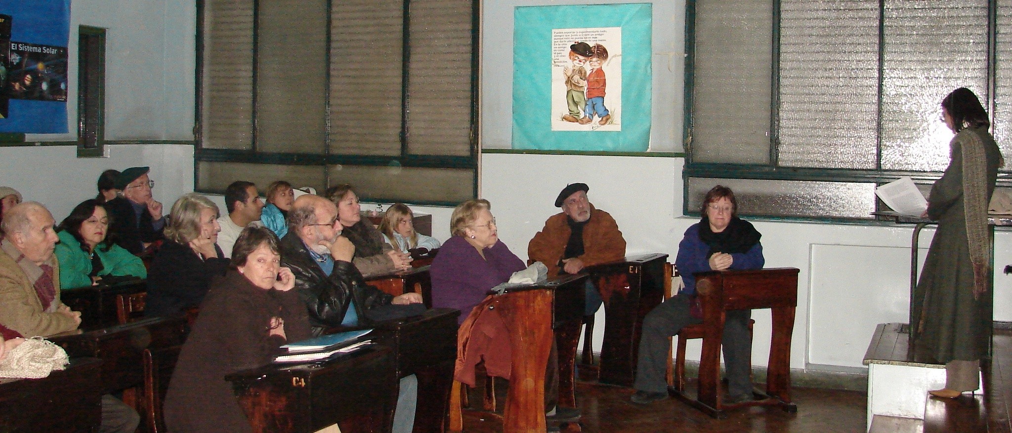 La escritora Elaine Mendina presentó su novela 'Sorginkeria' dentro del Ciclo de Cultura 2008 de Haize Hegoa